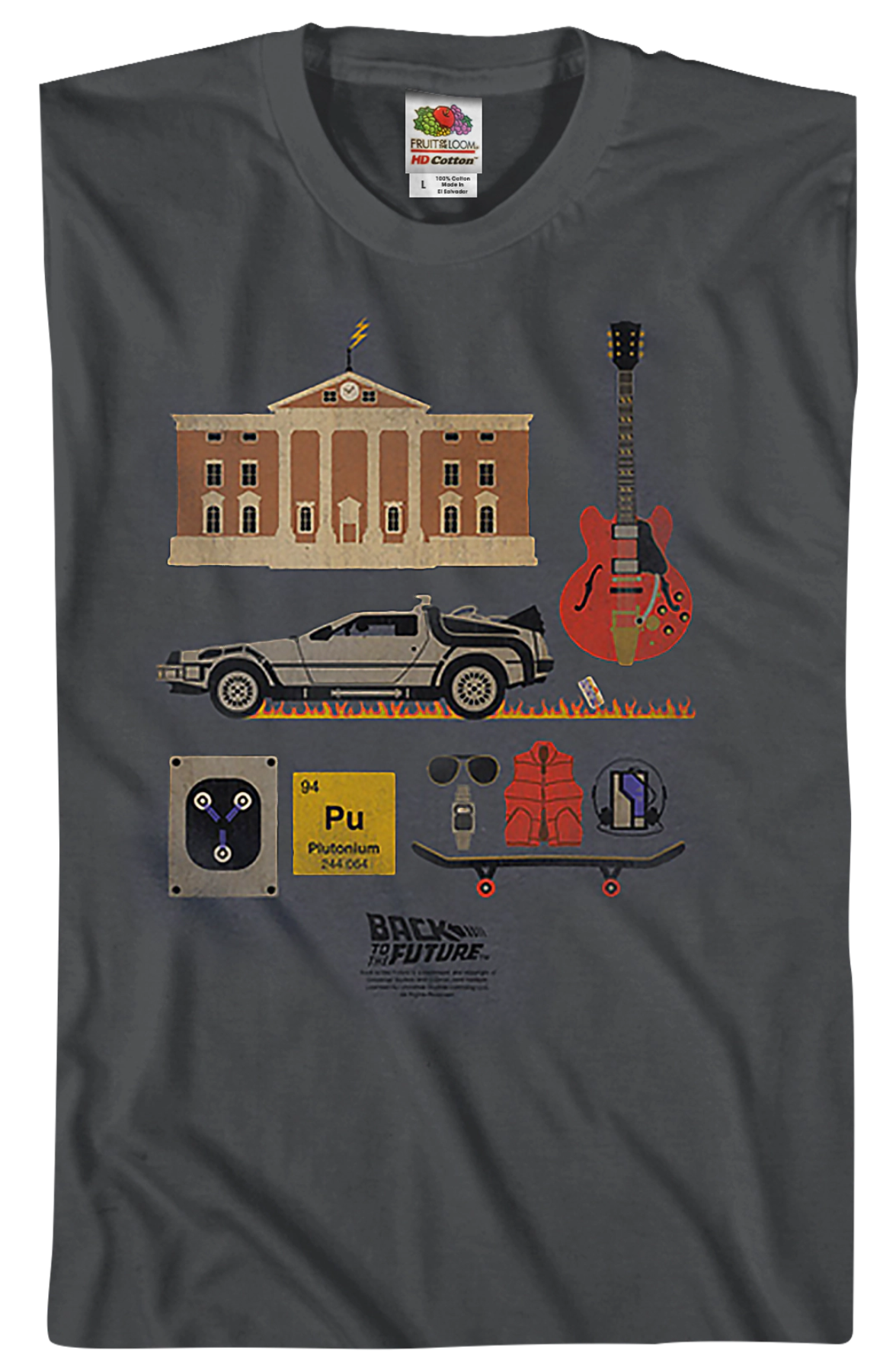 Back to the Future Items T-Shirt