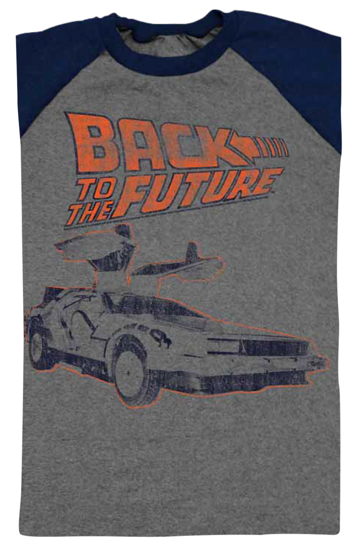 Back To The Future Raglan Baseball Shirt