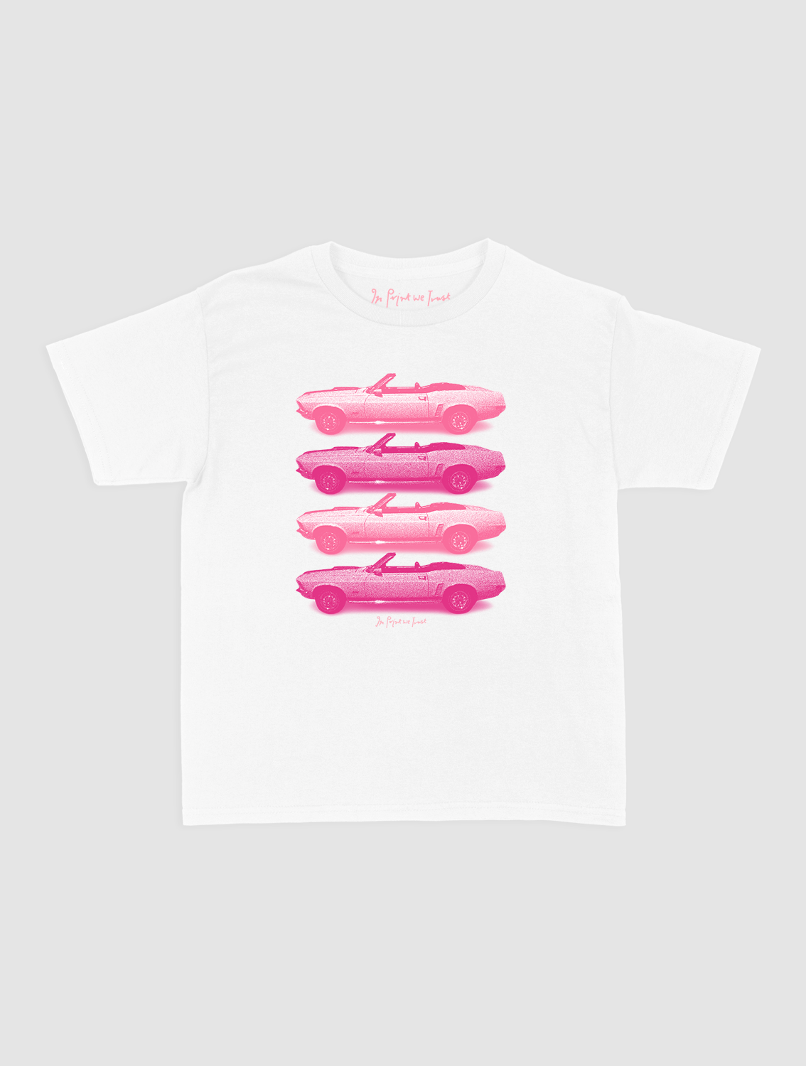backseat driver baby tee