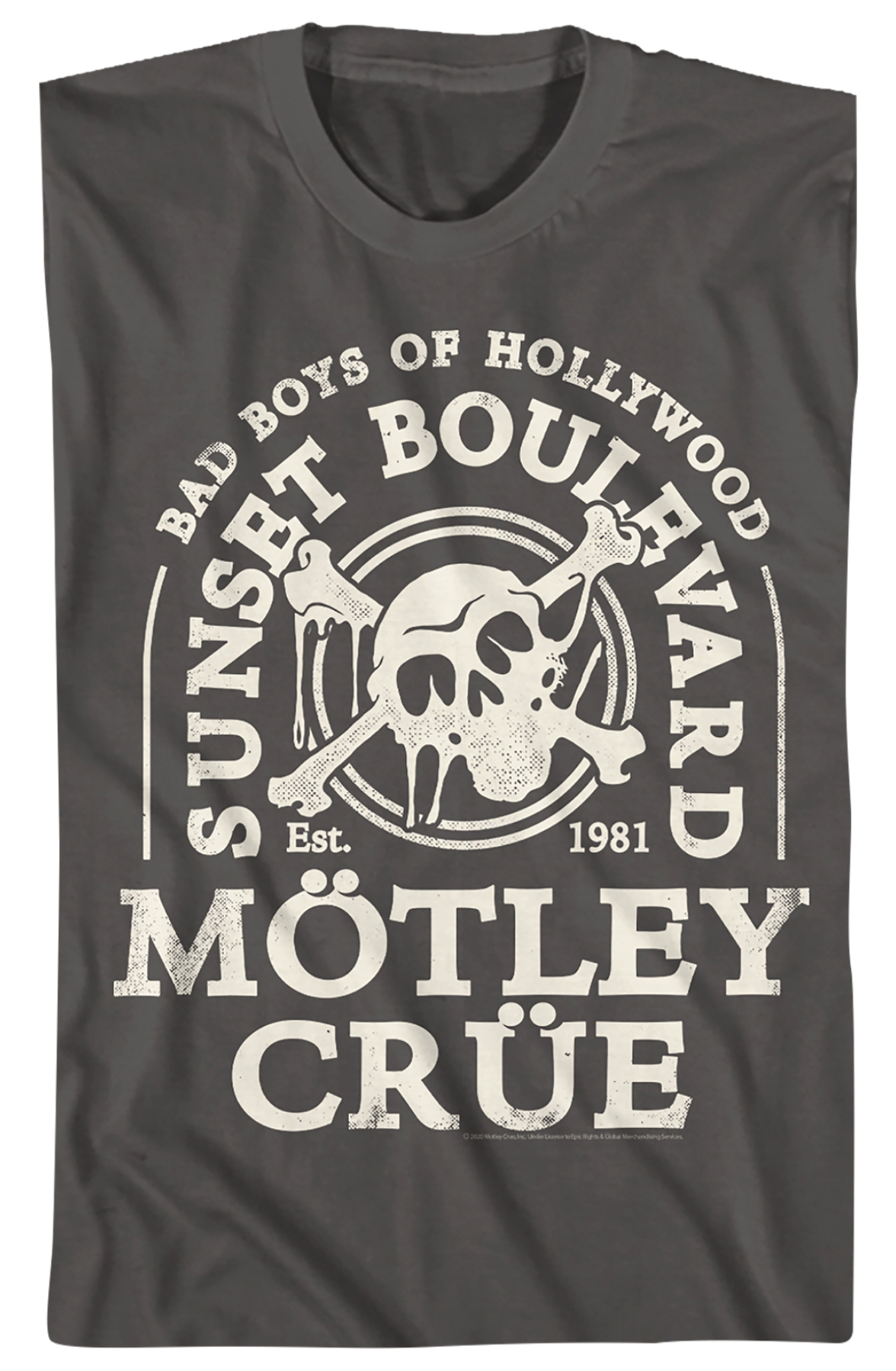 Bad Boys Of Hollywood Motley Crue T-Shirt
