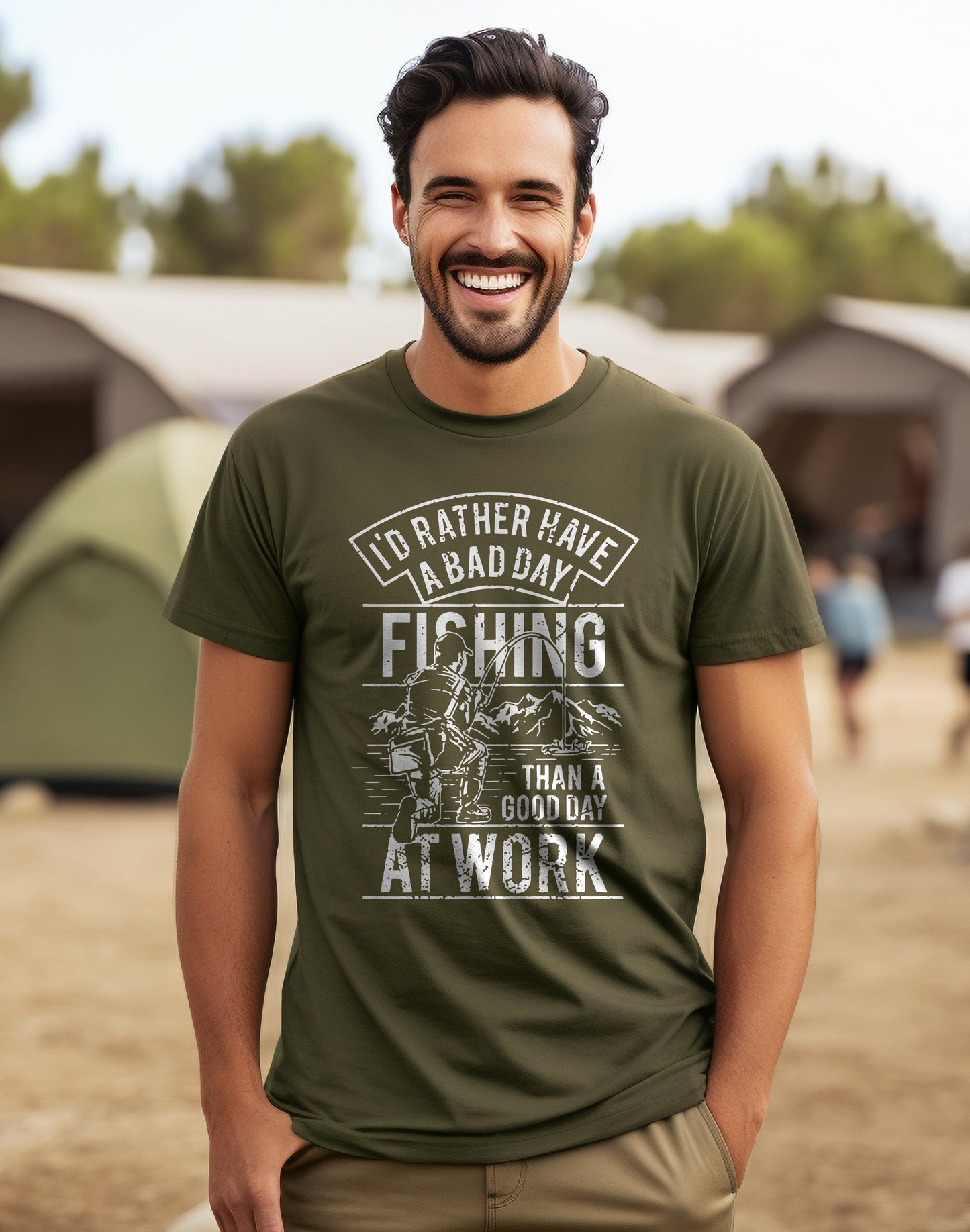 Bad Day Fishing Good Day T-Shirt