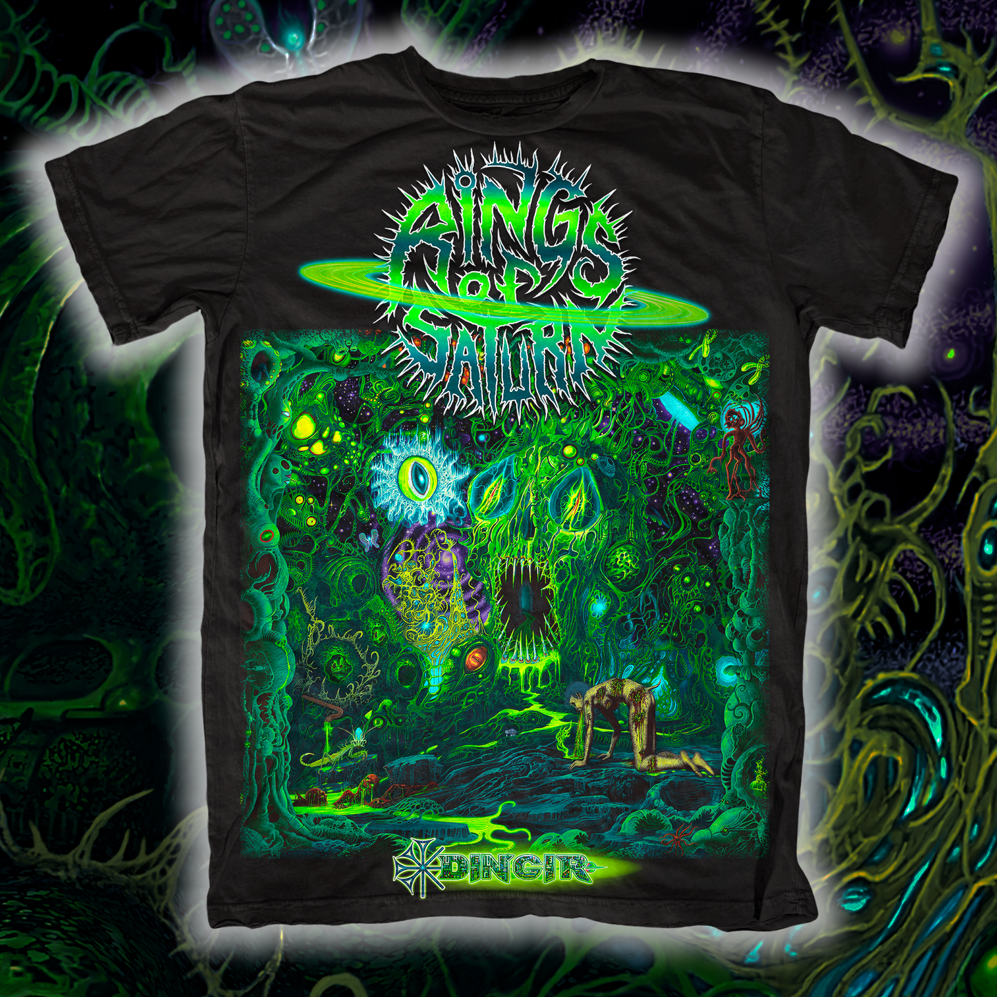 Rings of Saturn "Dingir Album Variant" T-Shirt