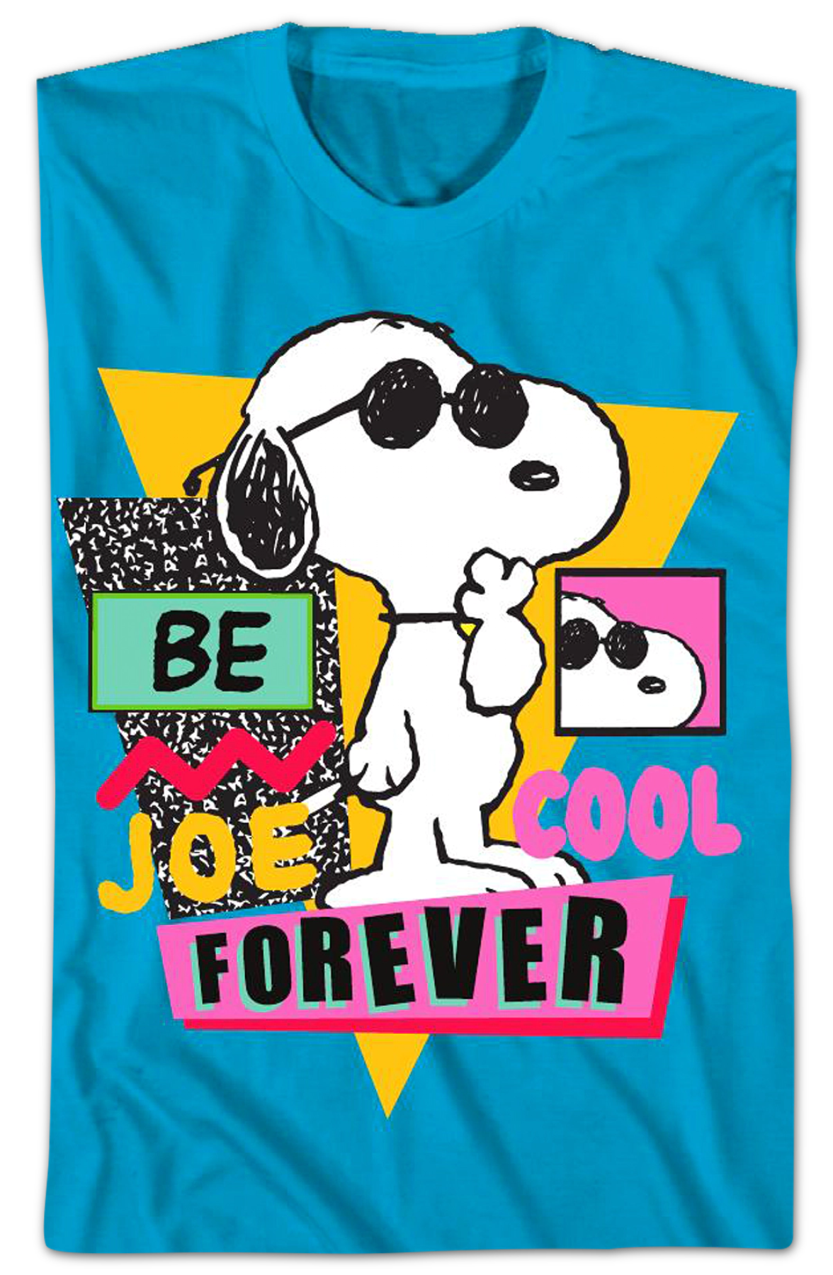 Blue Be Joe Cool Forever Peanuts T-Shirt