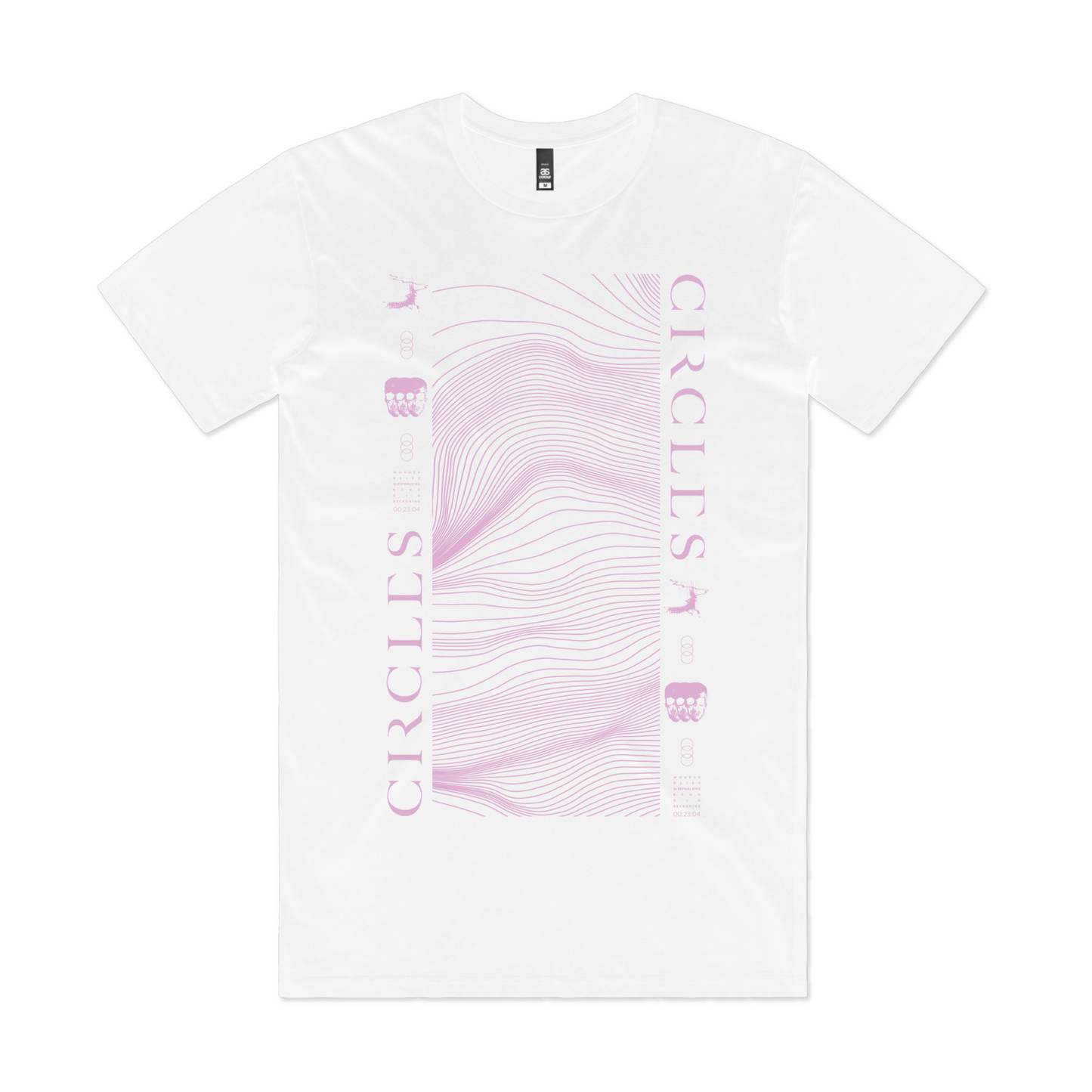 Circles "THE STORIES WE ARE AFRAID OF | VOL.1 - WHITE SPECTRUM T-SHIRT" T-Shirt