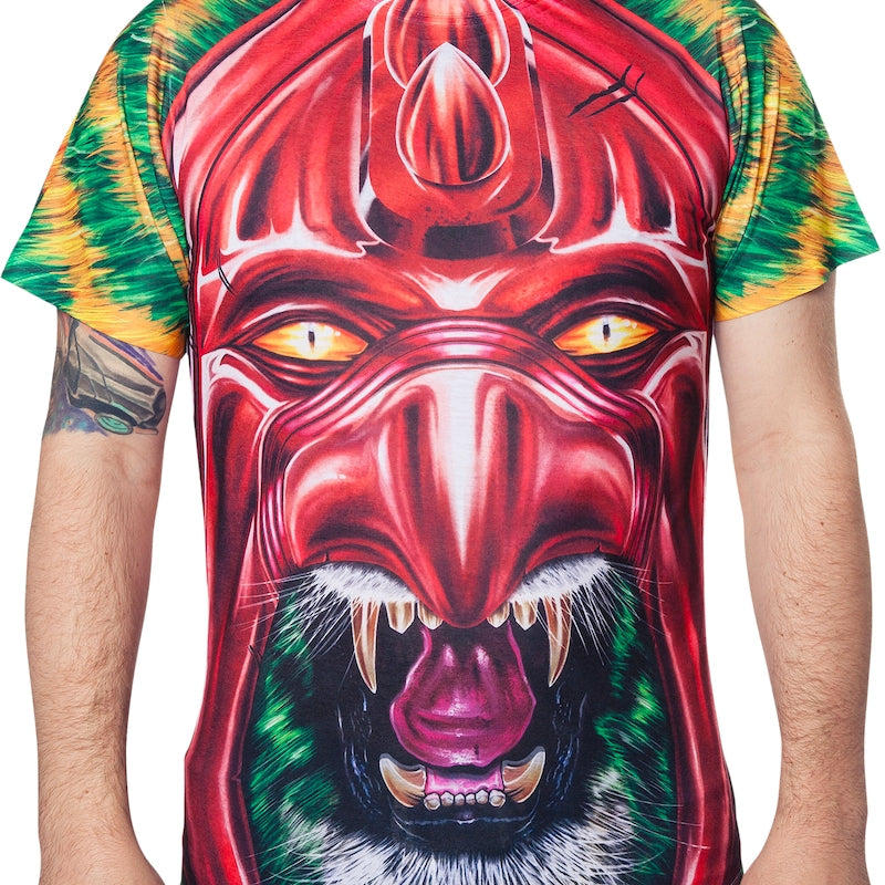 Big Battle Cat Sublimation T-Shirt
