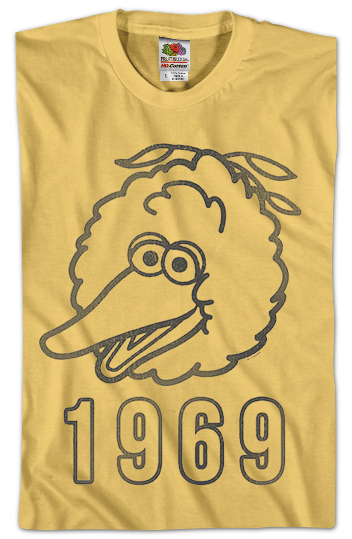Big Bird 1969 Sesame Street T-Shirt