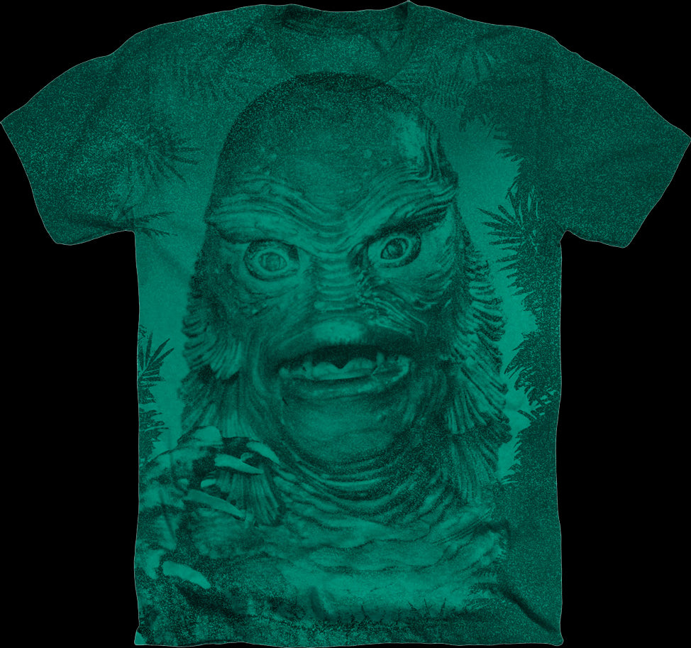 Big Print Creature From The Black Lagoon T-Shirt