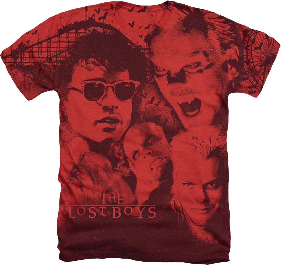 Big Print Lost Boys T-Shirt