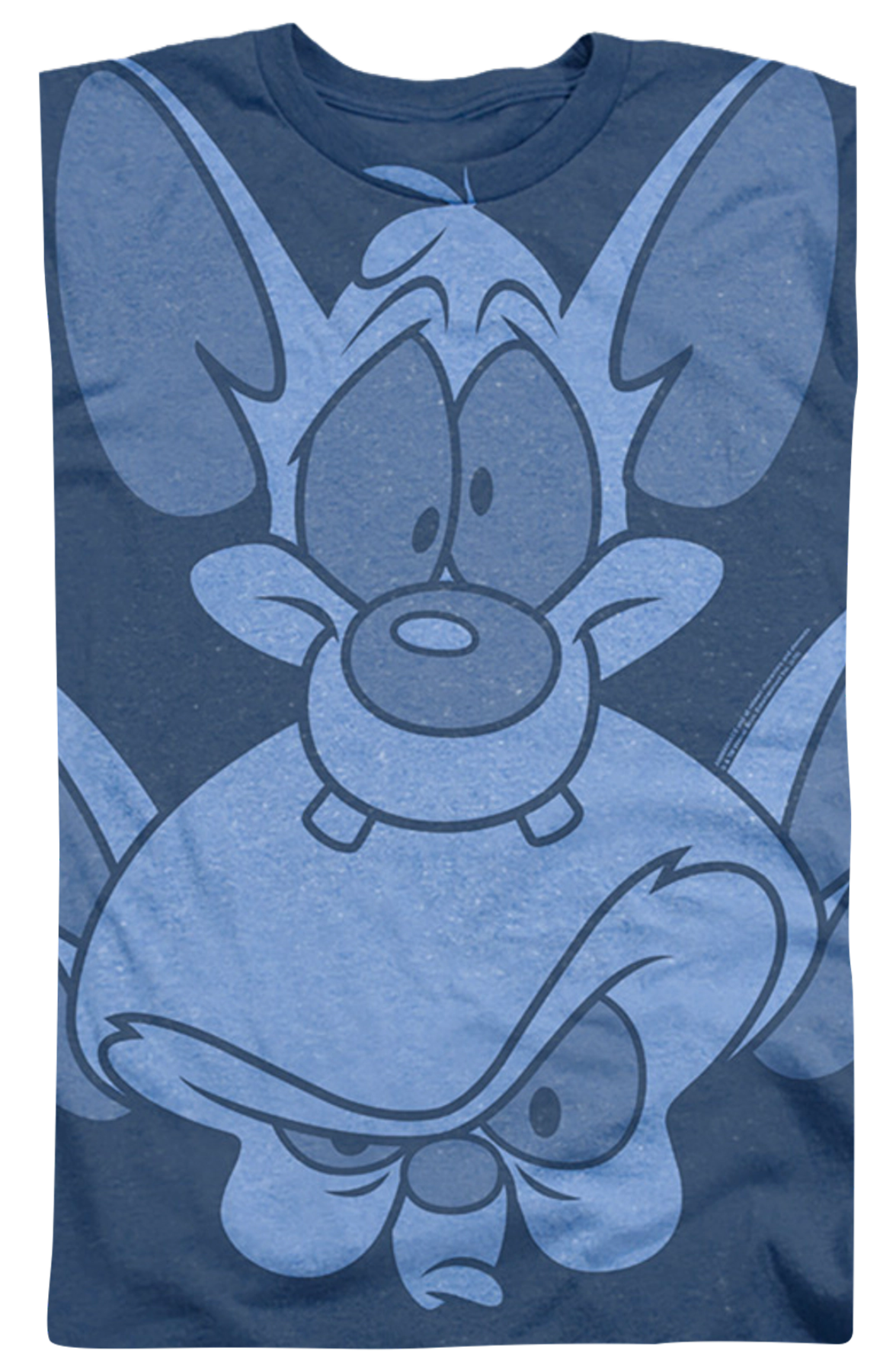 Big Print Pink And The Brain Animaniacs T-Shirt