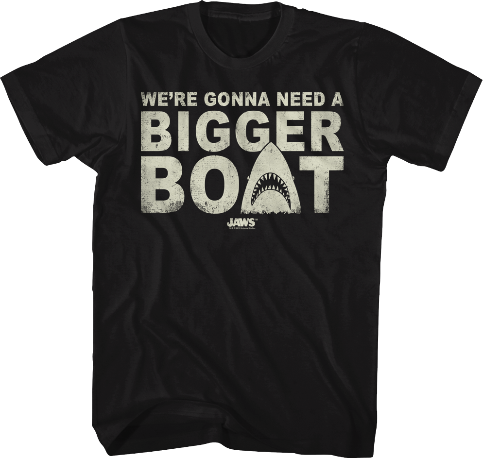 Bigger Boat Jaws Shirt