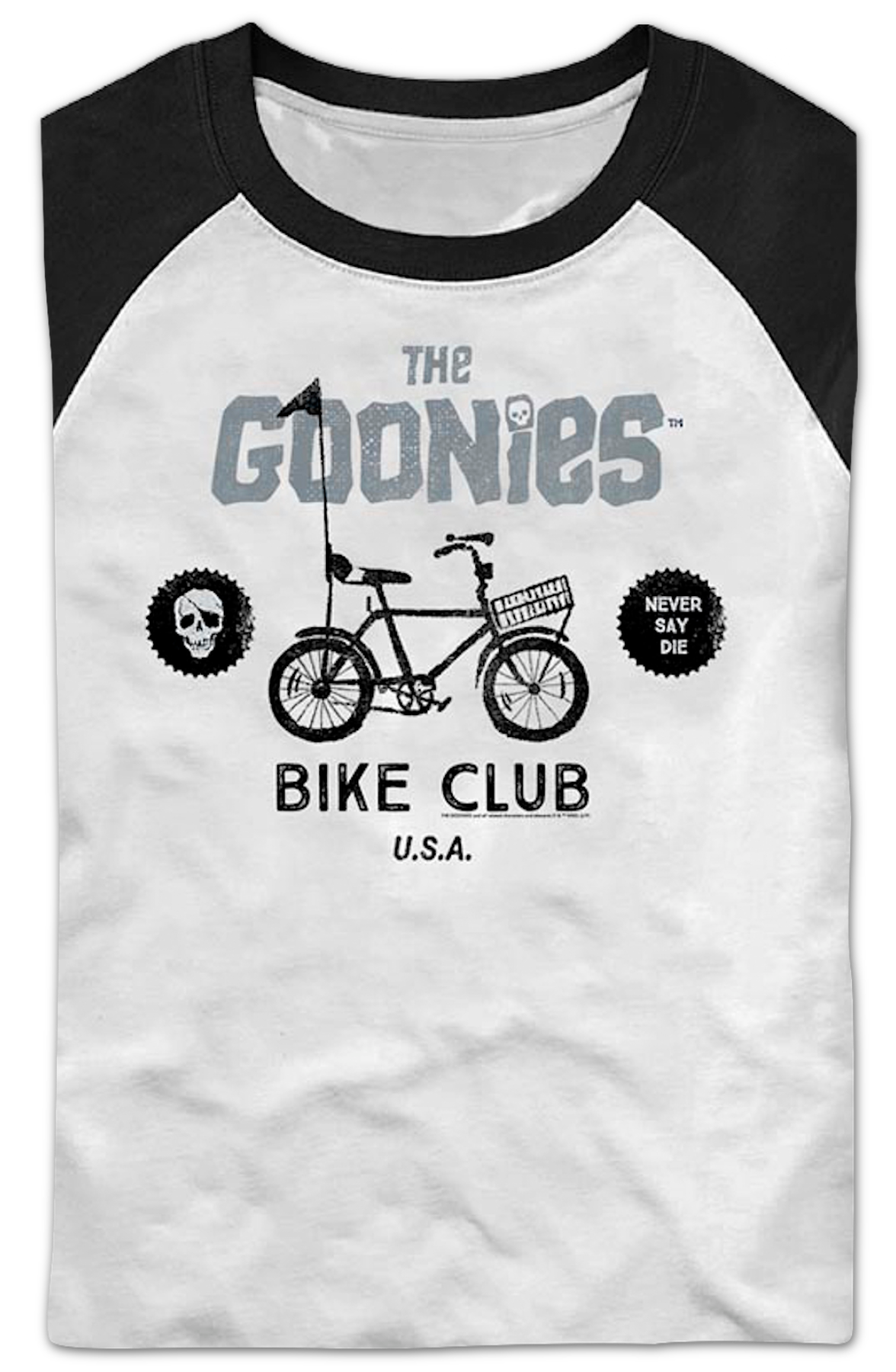Bike Club Goonies Raglan Baseball Shirt