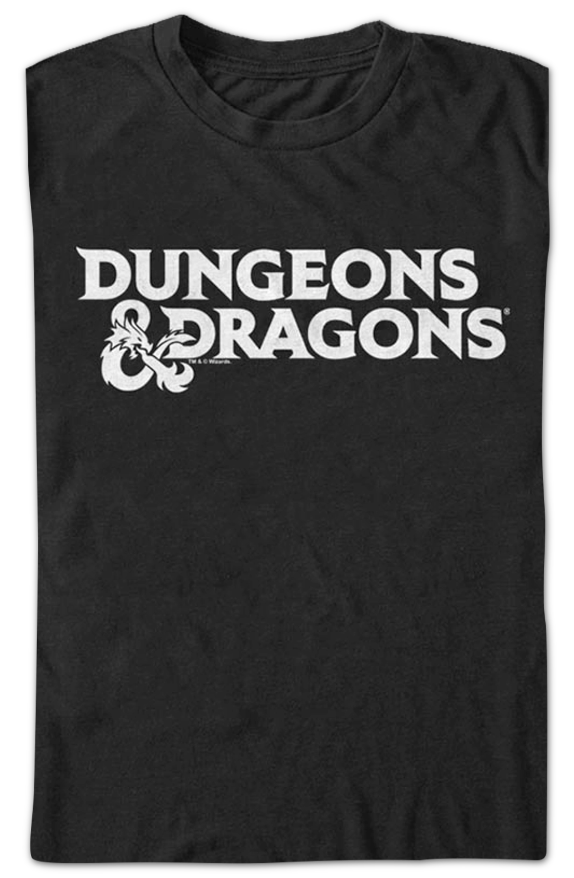 Black Logo Dungeons & Dragons T-Shirt