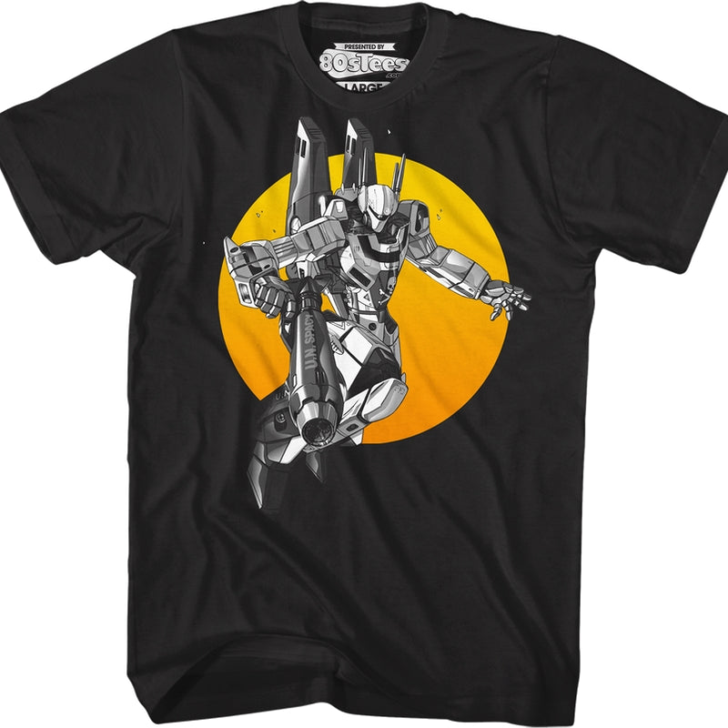 Black Sunset Wars Robotech T-Shirt