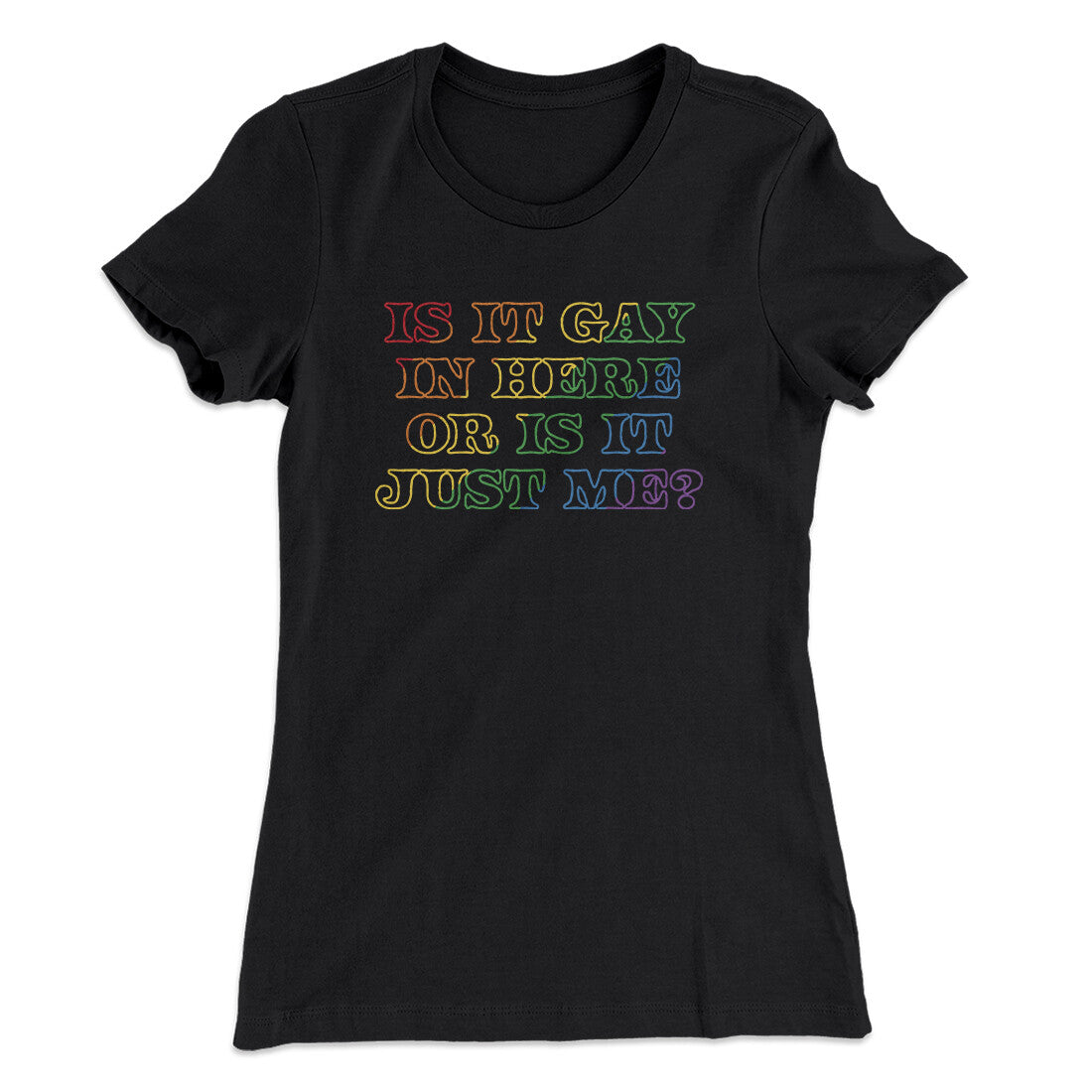 Is It Gay In Here Or Is It Just Me Women's T-Shirt