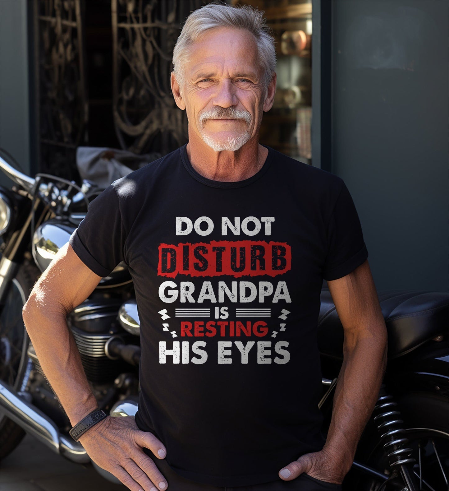 Grandpa is Resting His Eyes T-Shirt