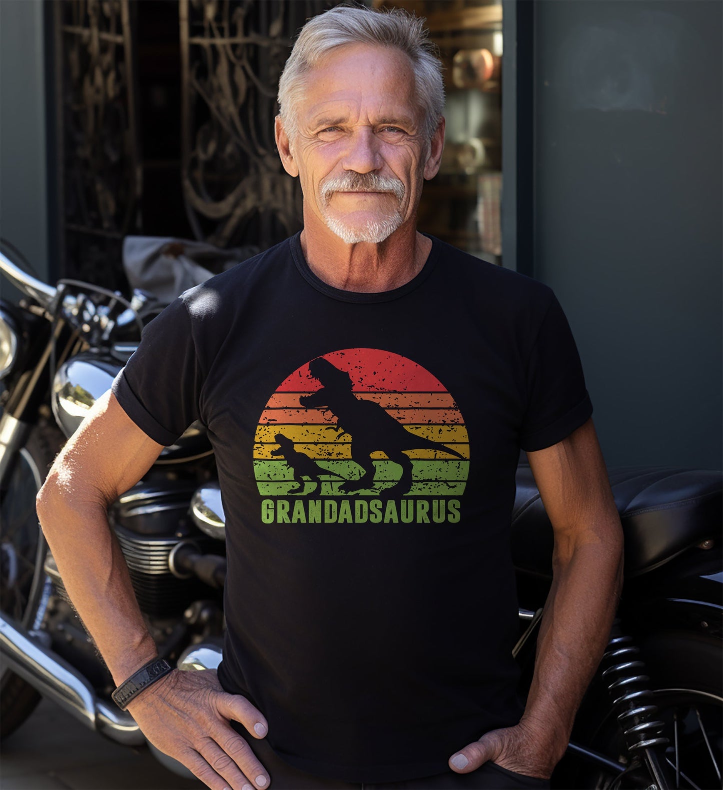 Retro Grandadsaurus T-Shirt