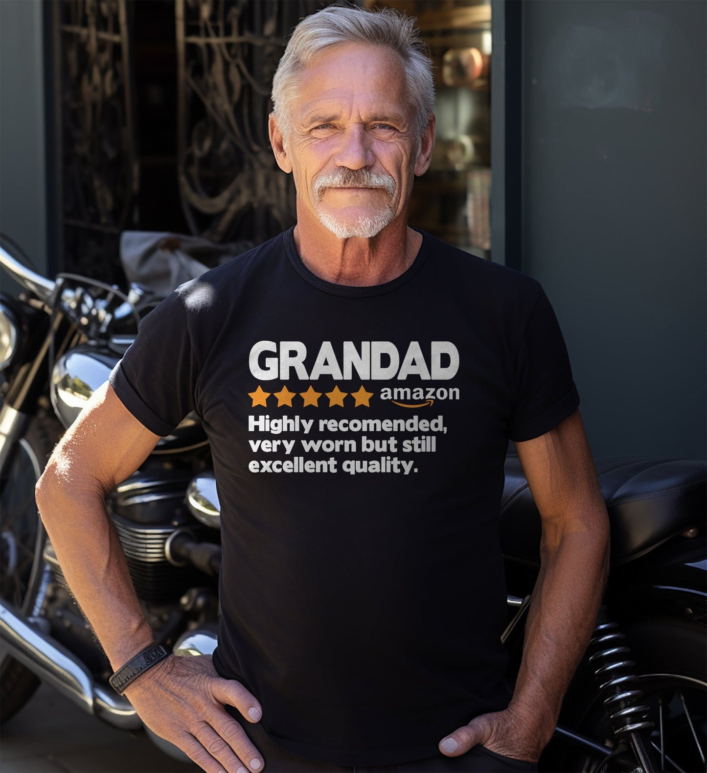 Grandad 5 Star Rating T-shirt