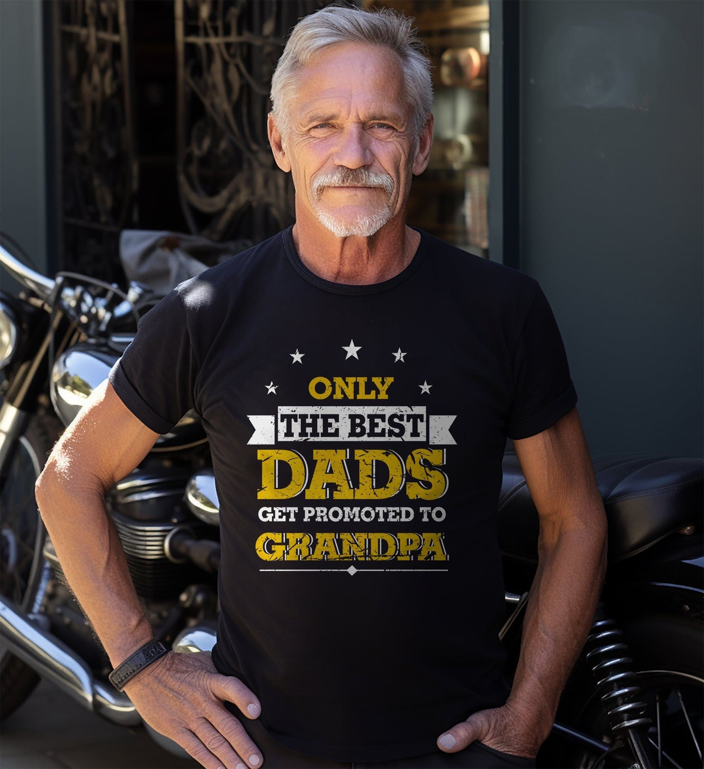 Best Dads Get Promoted T-shirt