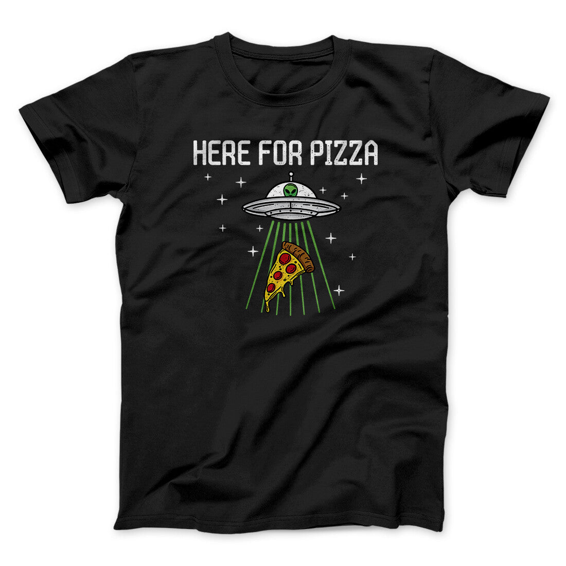 Here For The Pizza Men/Unisex T-Shirt