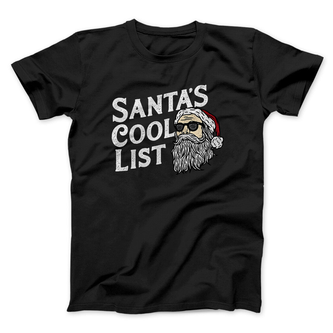 Santa‚Äôs Cool List Men/Unisex T-Shirt
