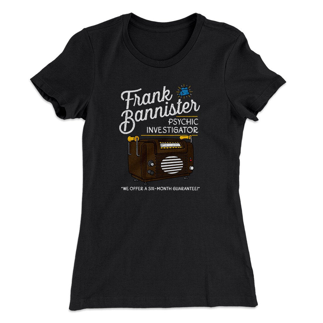 Frank Bannister Psychic Investigator Women's T-Shirt
