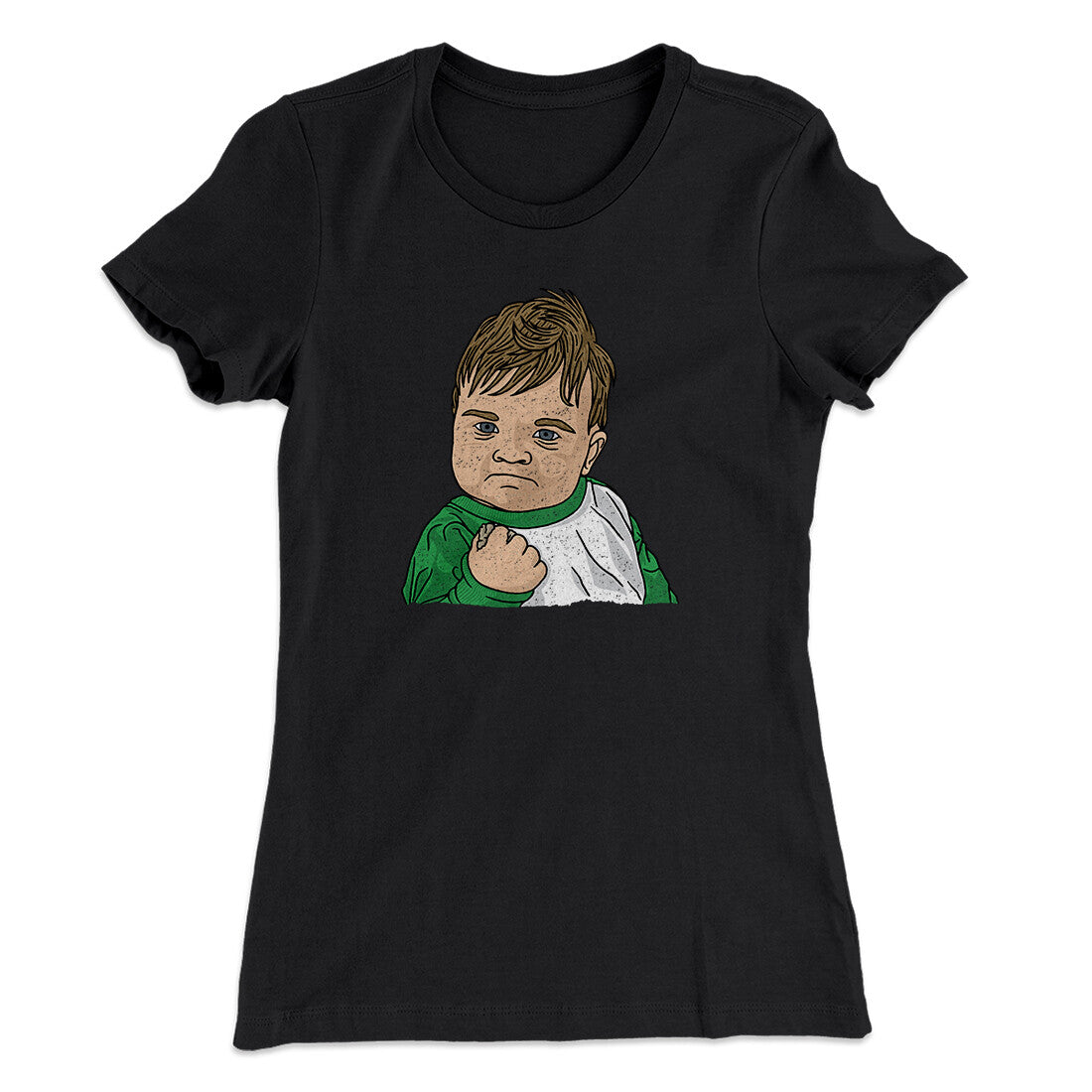Success Kid Meme Funny Women's T-Shirt