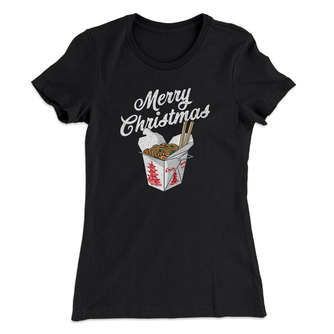 Merry Christmas Takeout Women's T-Shirt