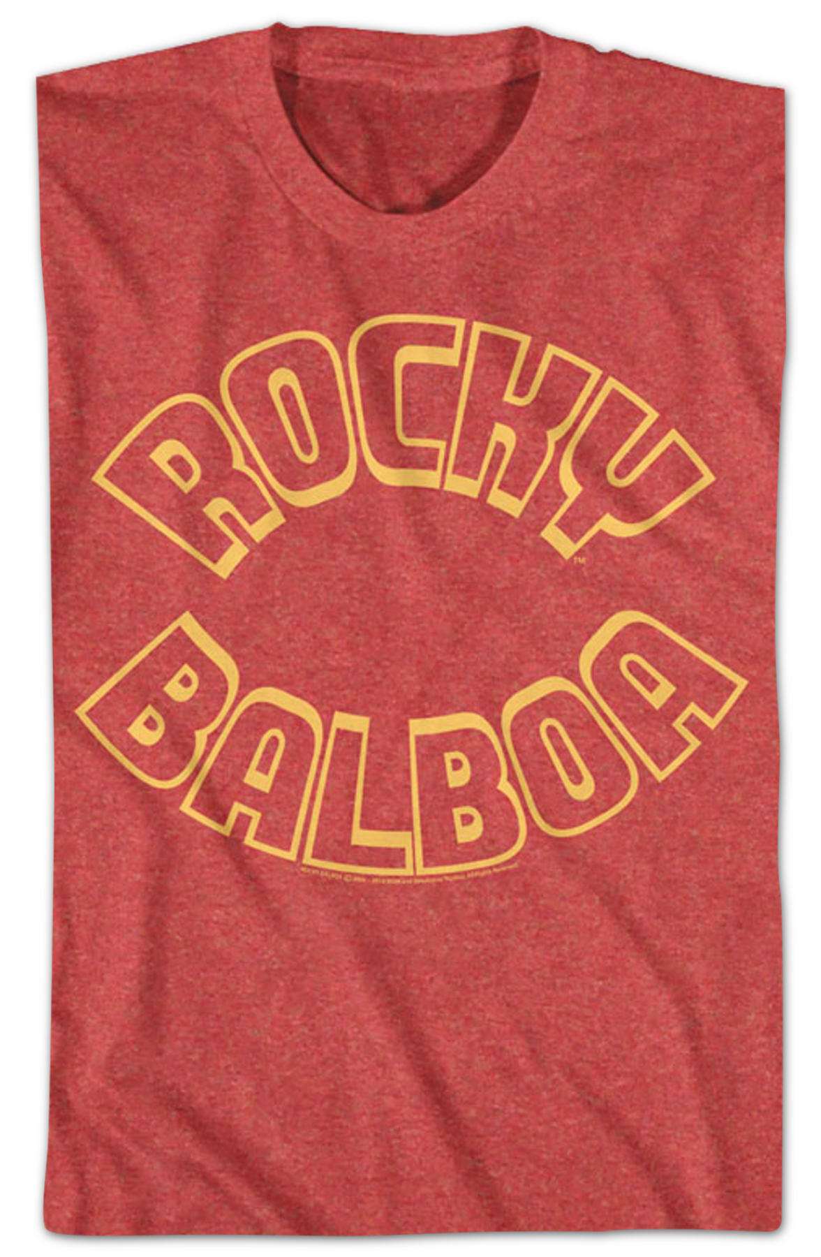 Block Letters Rocky Balboa T-Shirt