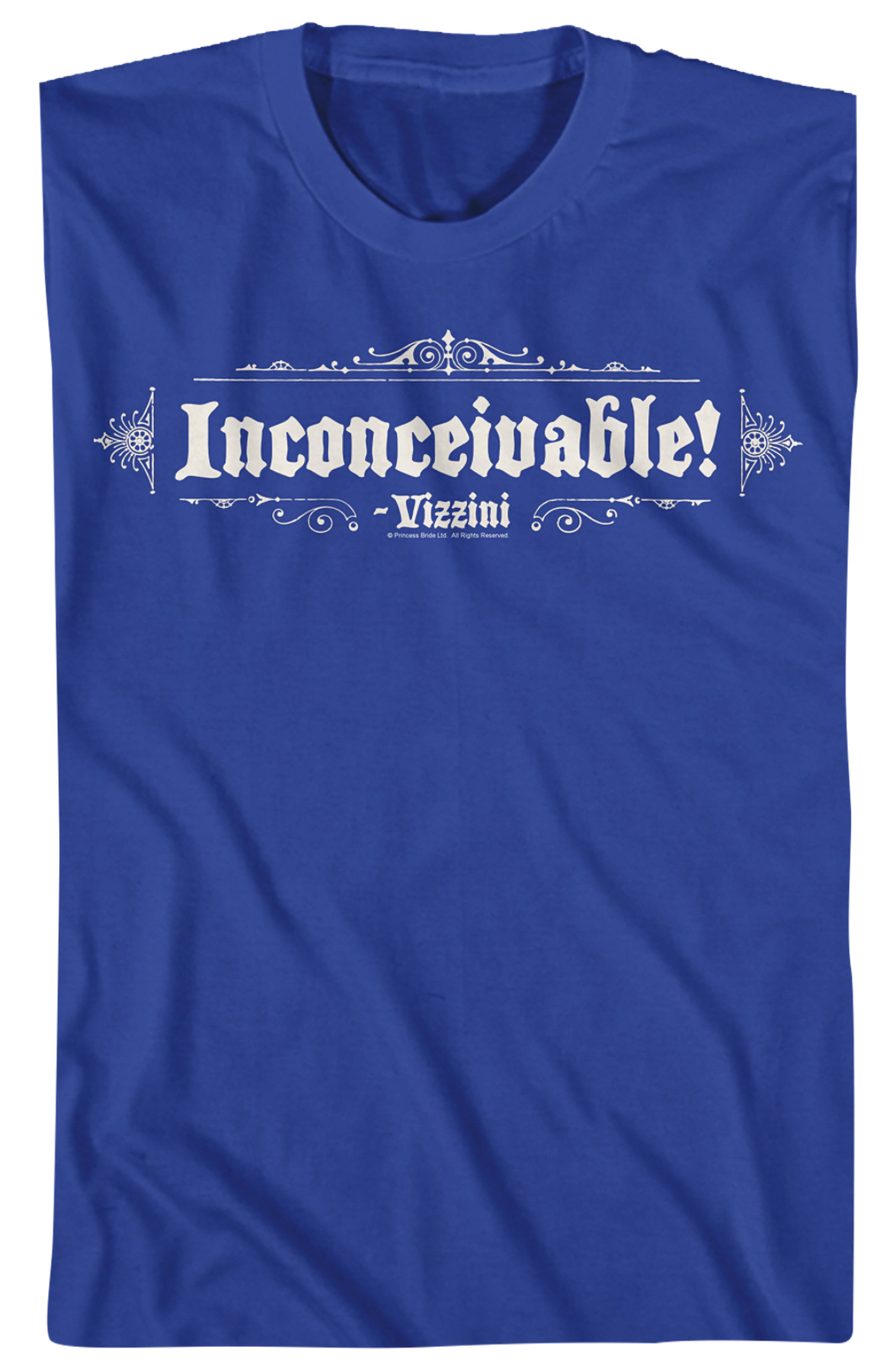 Blue Inconceivable Princess Bride T-Shirt