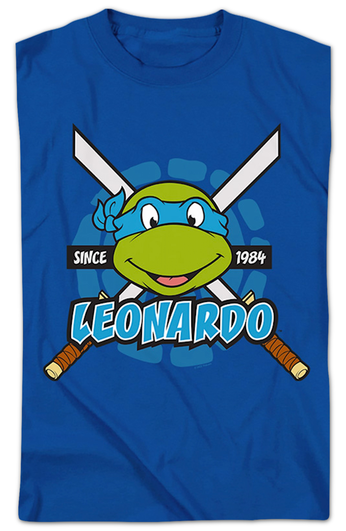 Blue Leonardo Since 1984 Teenage Mutant Ninja Turtles T-Shirt