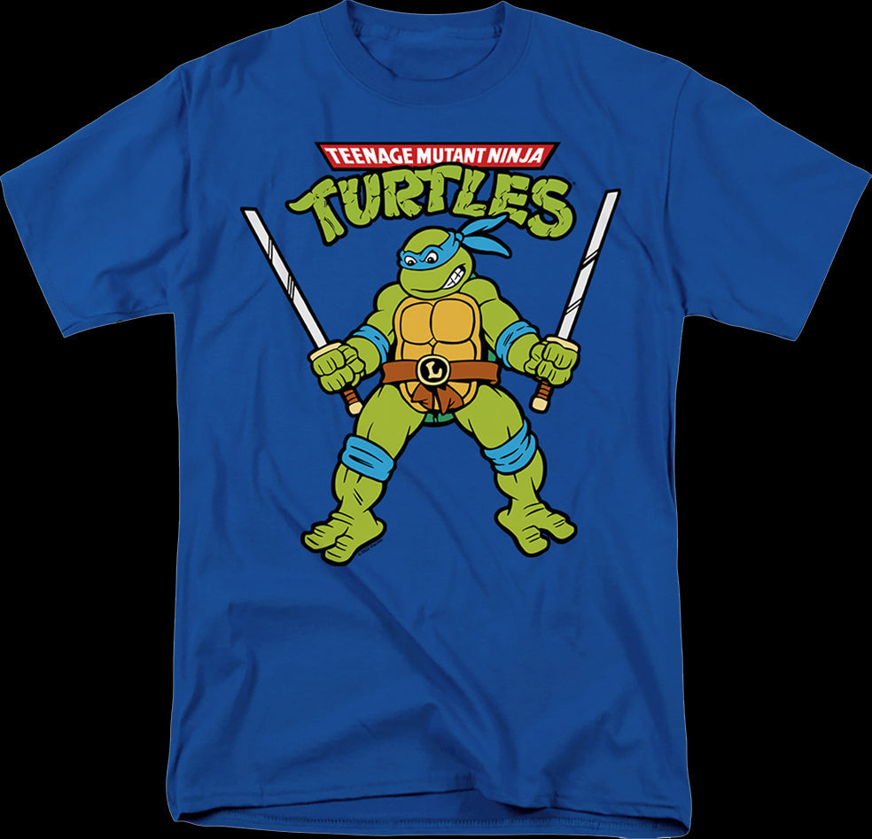 Blue Leonardo Teenage Mutant Ninja Turtles T-Shirt