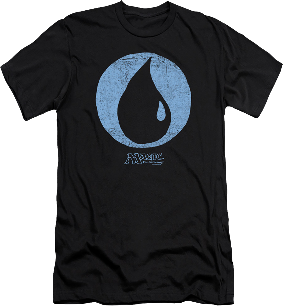 Blue Symbol Magic The Gathering T-Shirt