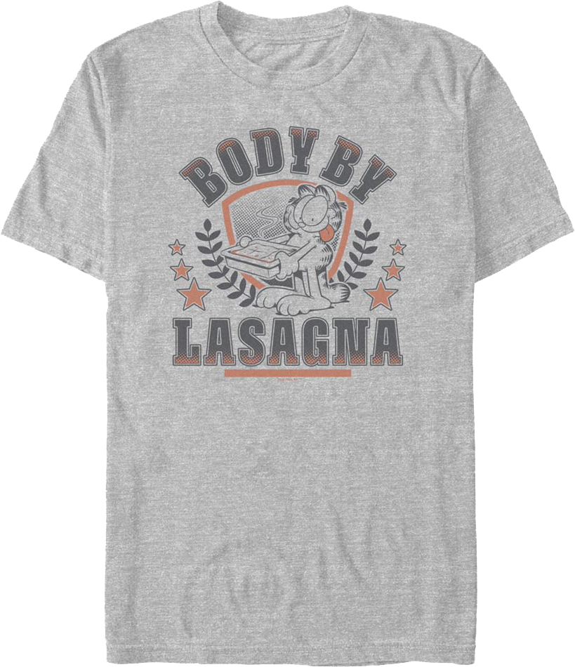 Body By Lasagna Garfield T-Shirt