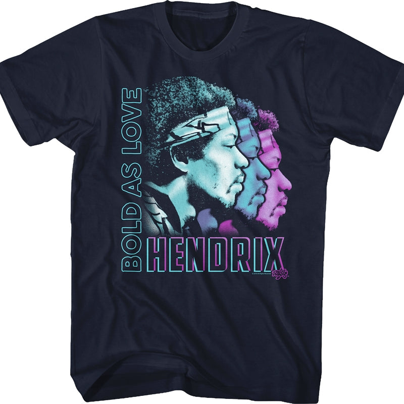 Bold As Love Jimi Hendrix T-Shirt Style001
