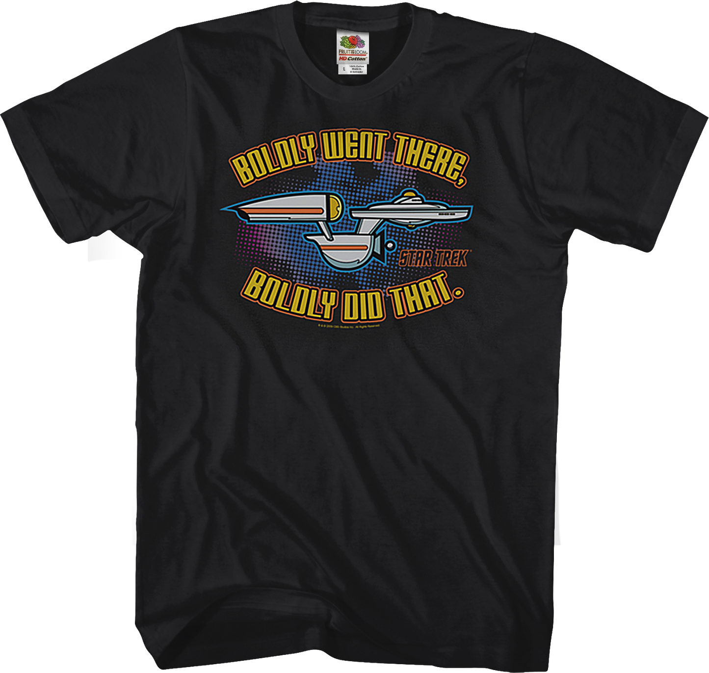 Boldly Went There Boldly Did That Star Trek T-Shirt