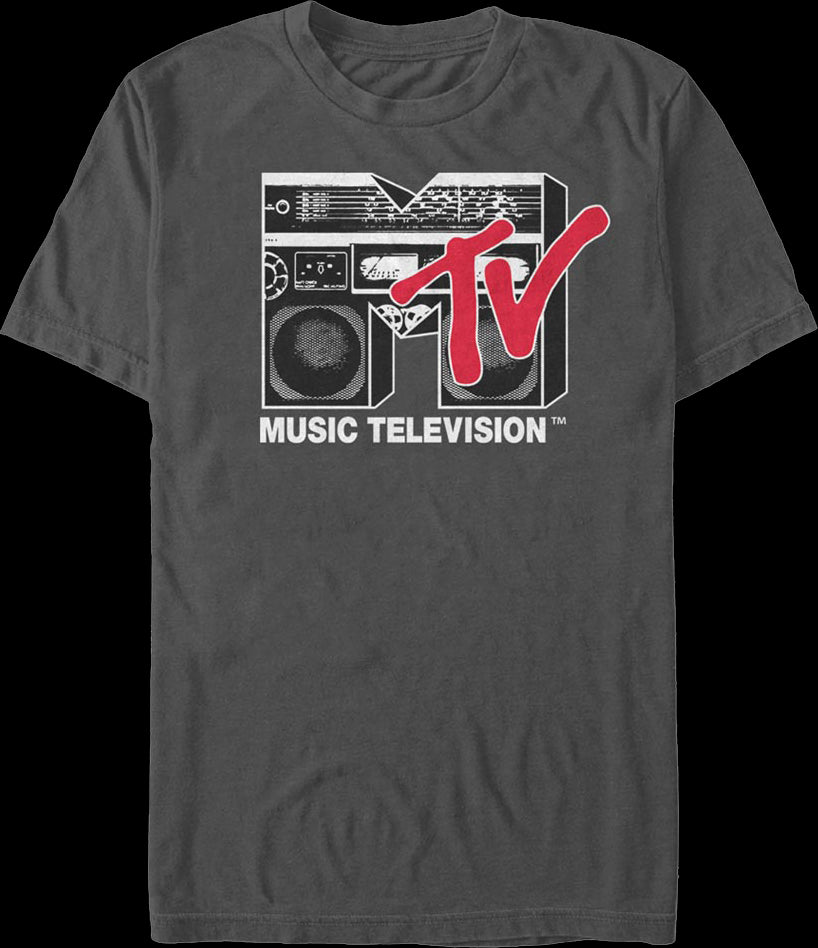 Boombox Logo MTV Shirt