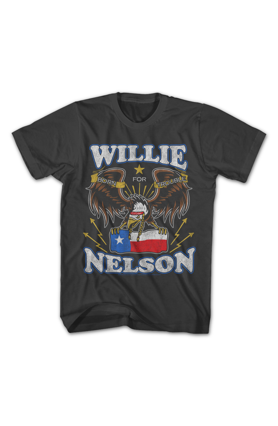 Born For Trouble Willie Nelson T-Shirt