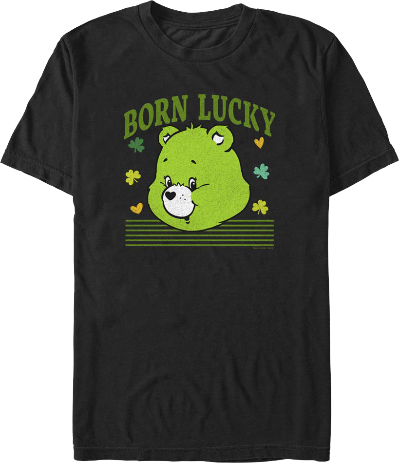 Born Lucky Care Bears T-Shirt