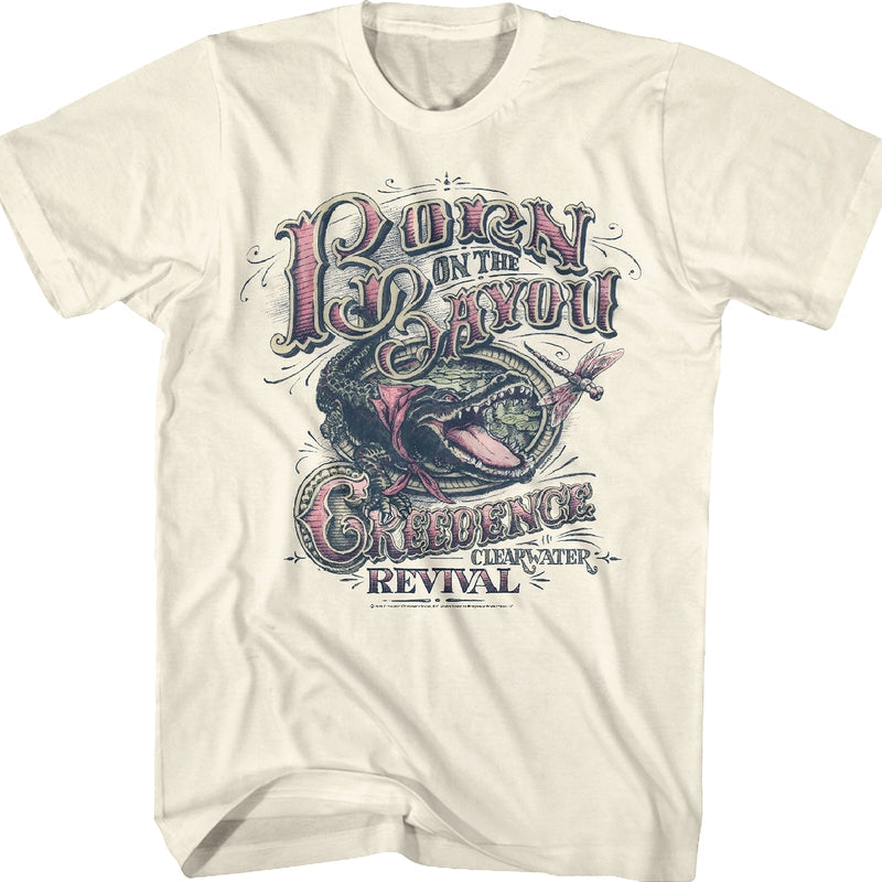 Born On The Bayou Creedence Clearwater Revival T-Shirt