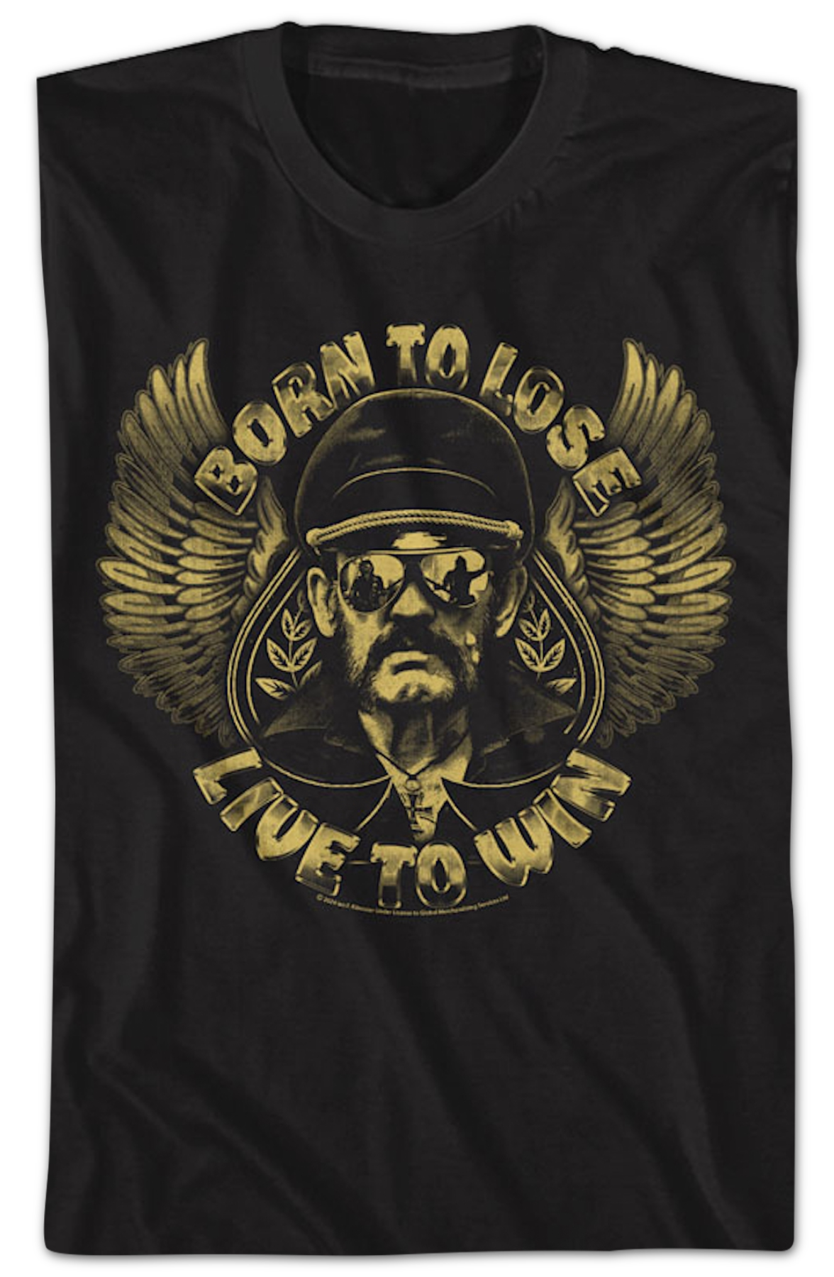 Born To Lose Live To Win Lemmy T-Shirt
