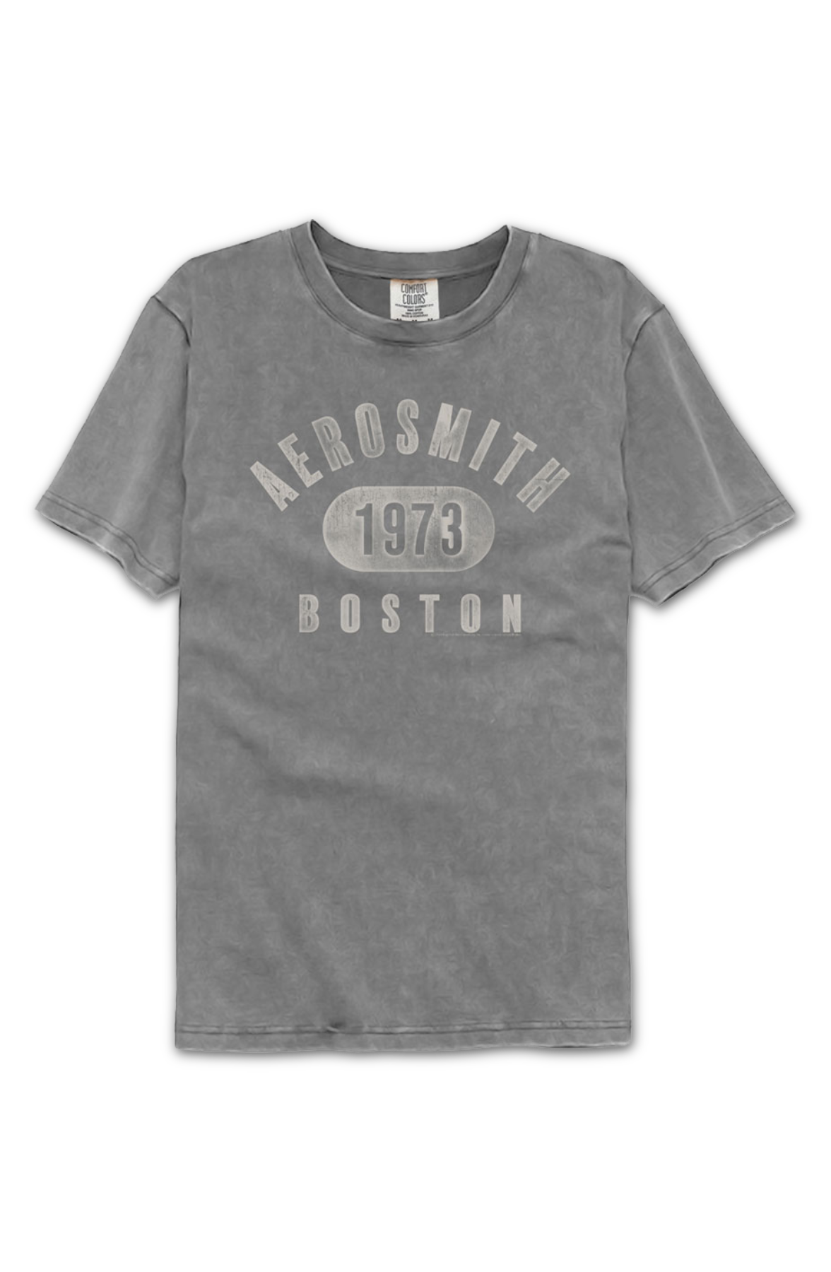 Boston 1973 Aerosmith Comfort Colors Brand T-Shirt