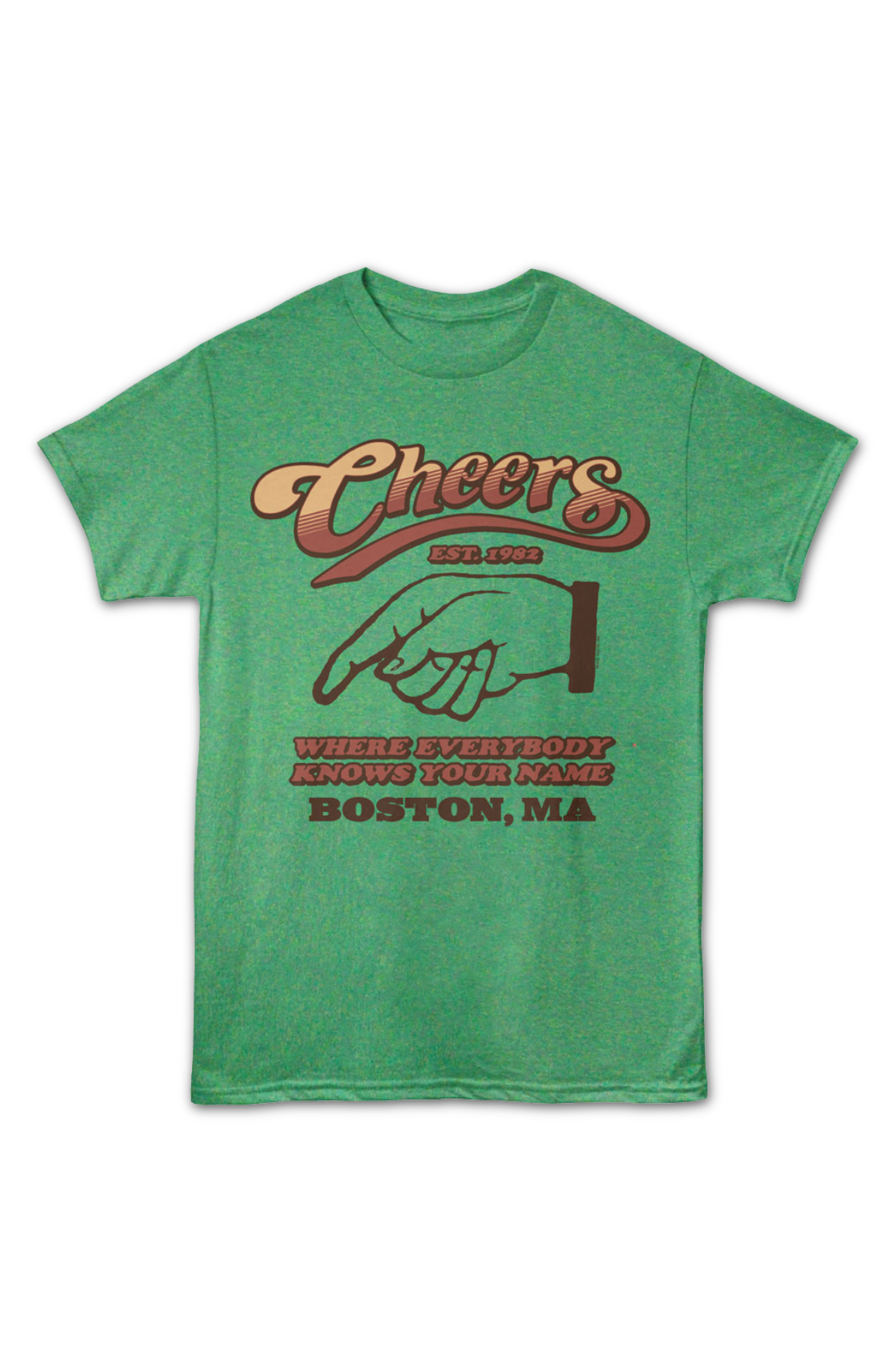 Boston Where Everybody Knows Your Name Cheers T-Shirt