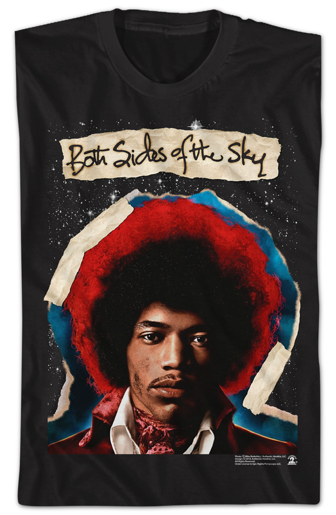 Both Sides of the Sky Jimi Hendrix T-Shirt