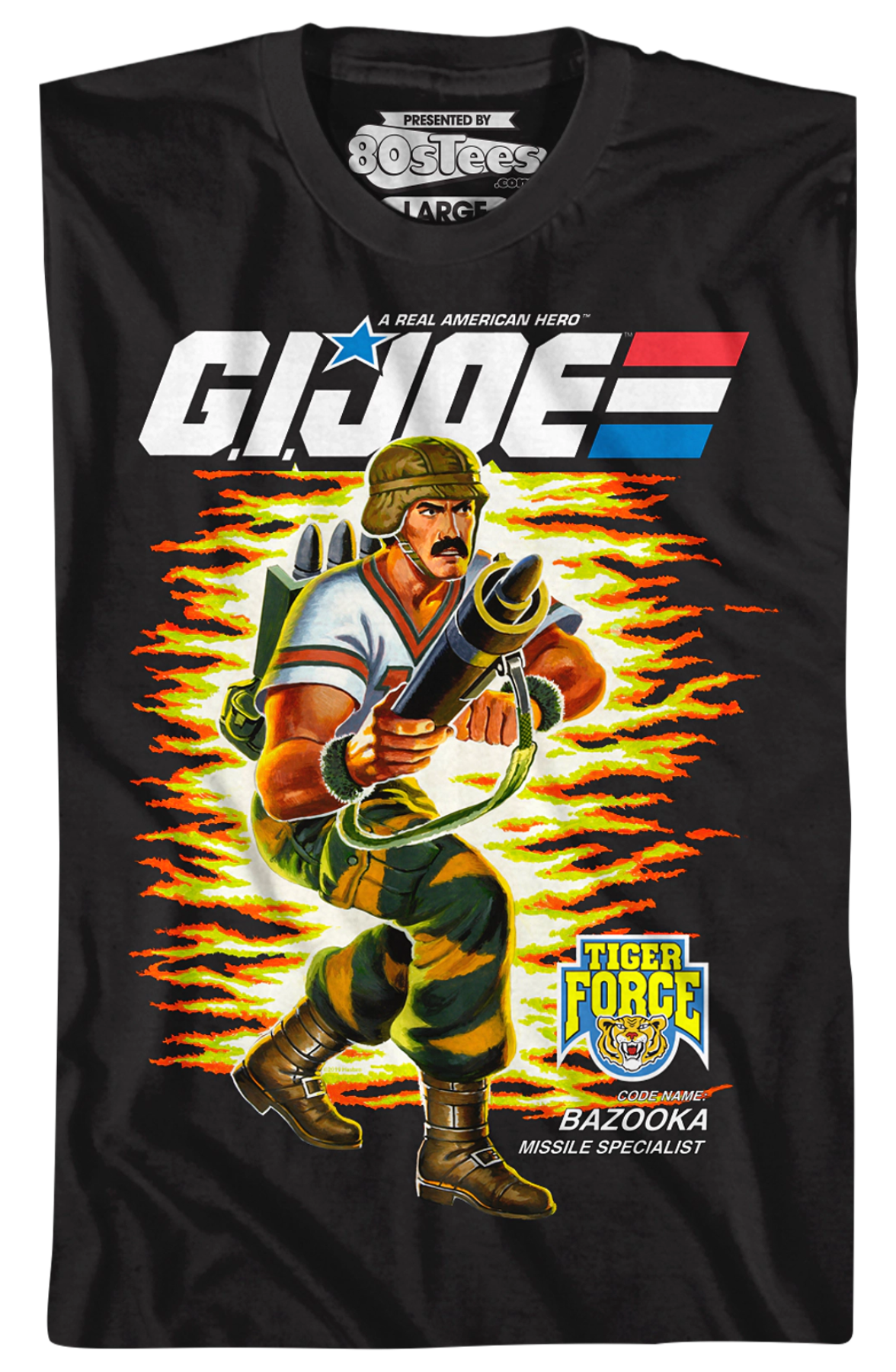 Box Art Bazooka GI Joe T-Shirt