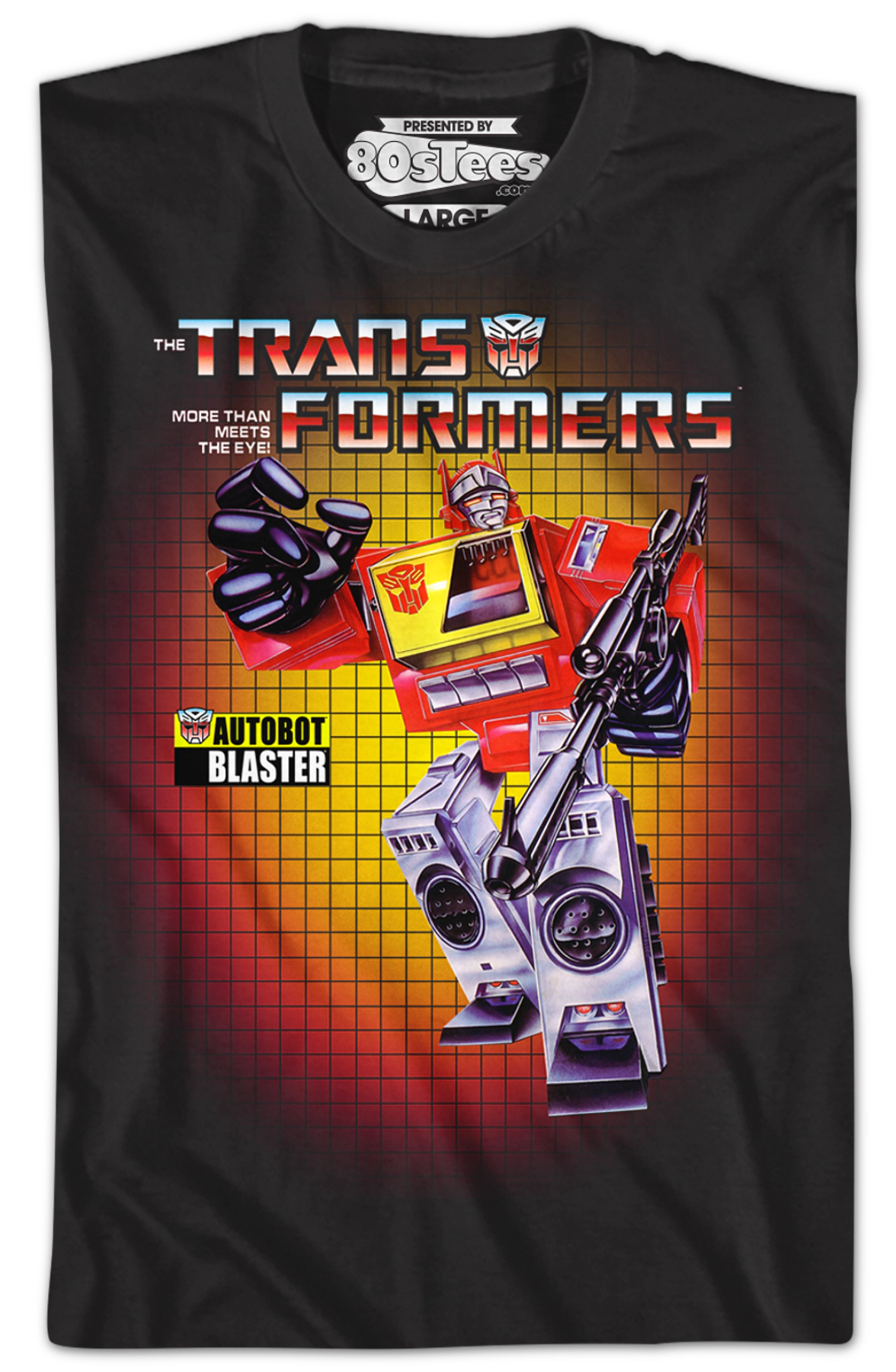 Box Art Blaster Transformers T-Shirt