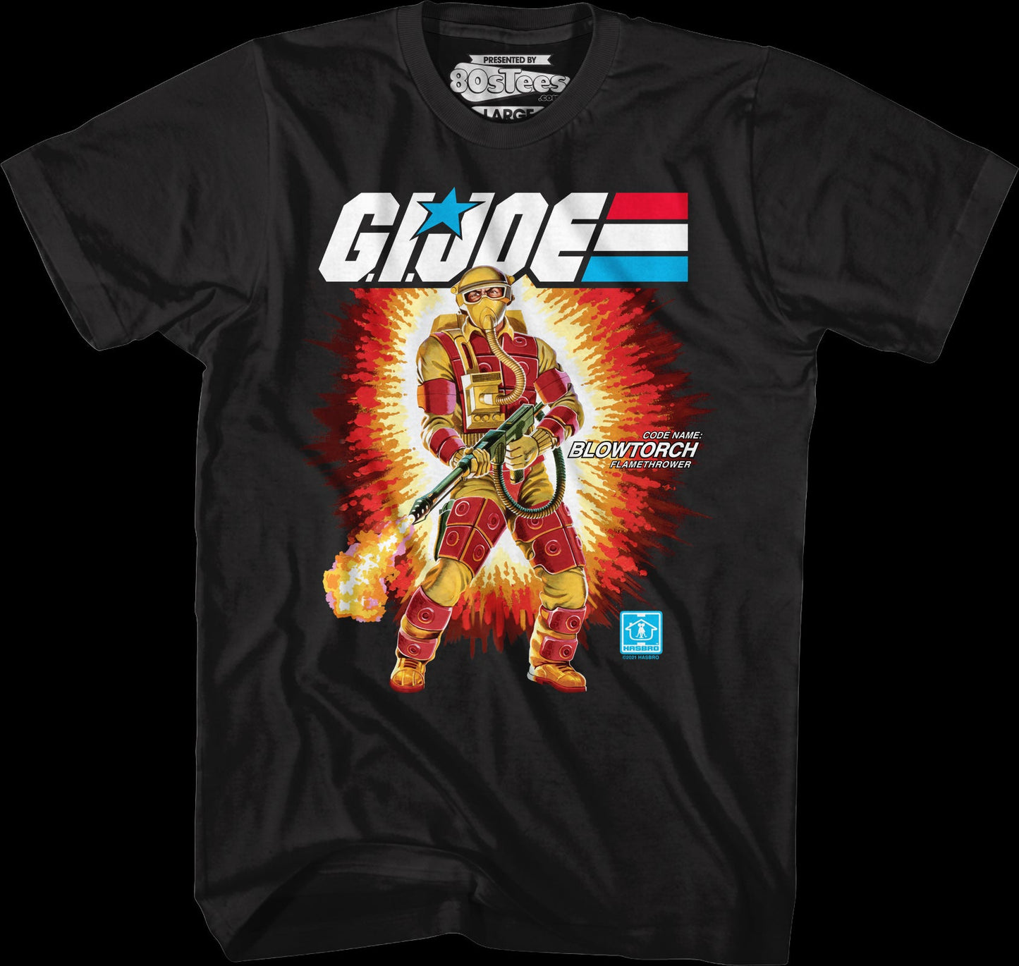 Box Art Blowtorch GI Joe T-Shirt