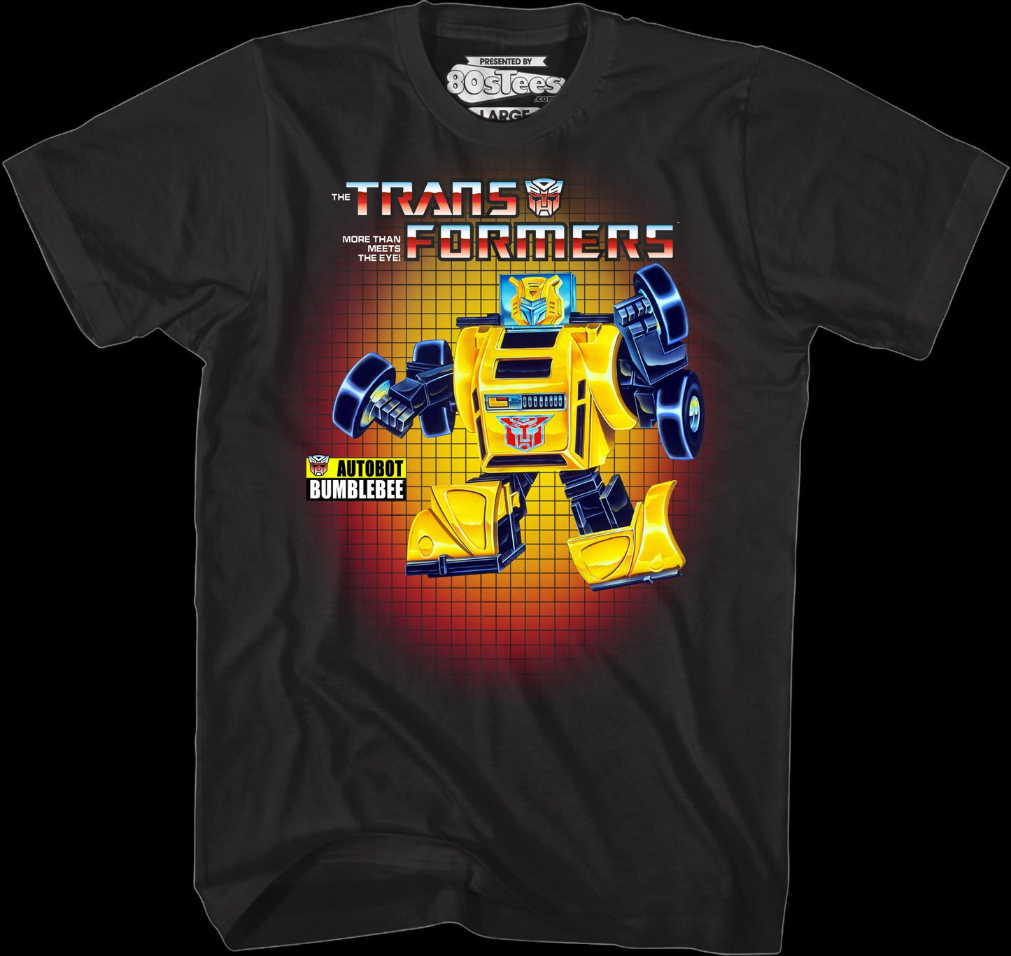 Box Art Bumblebee Transformers T-Shirt