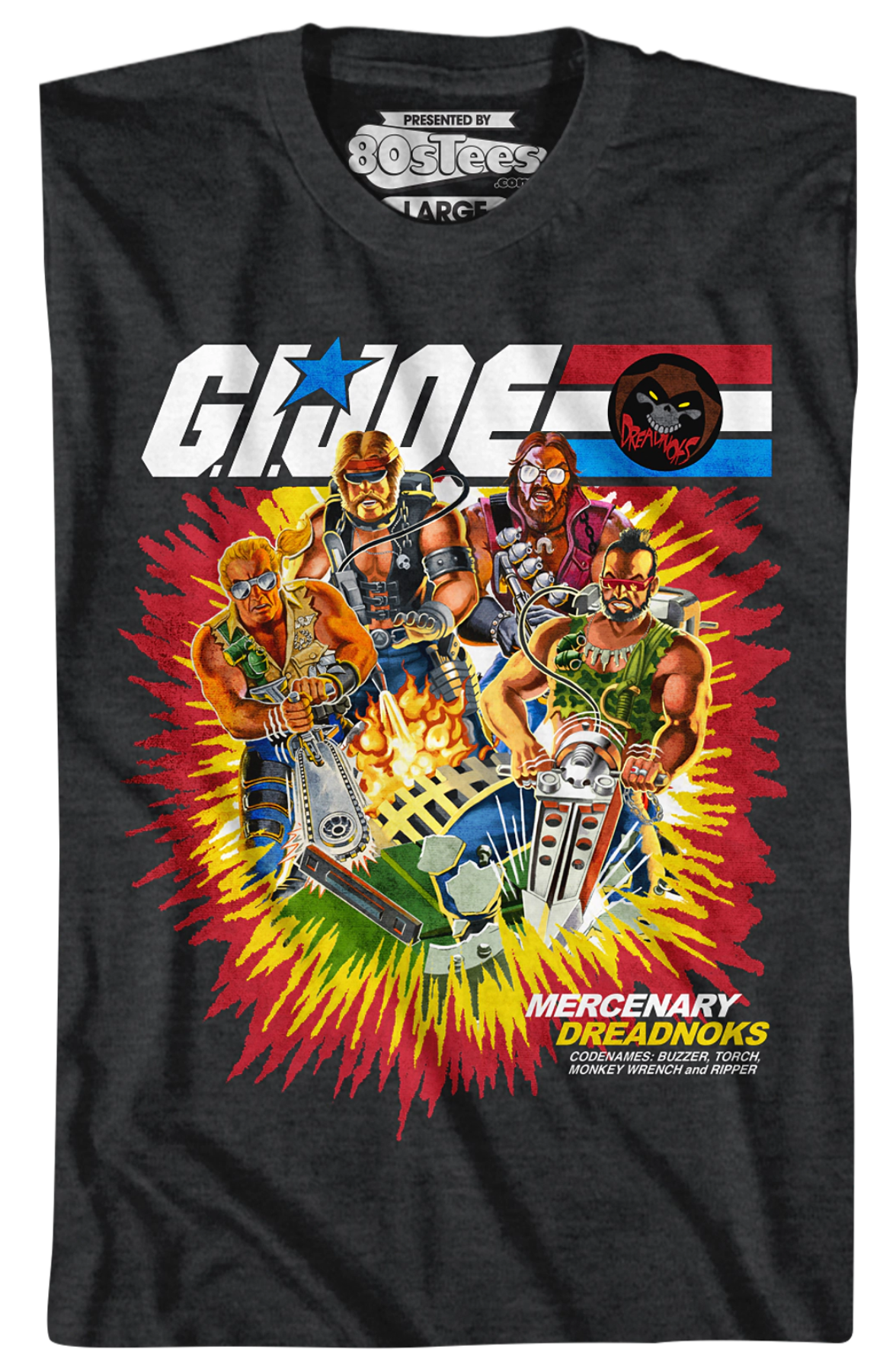 Box Art Dreadnoks GI Joe T-Shirt