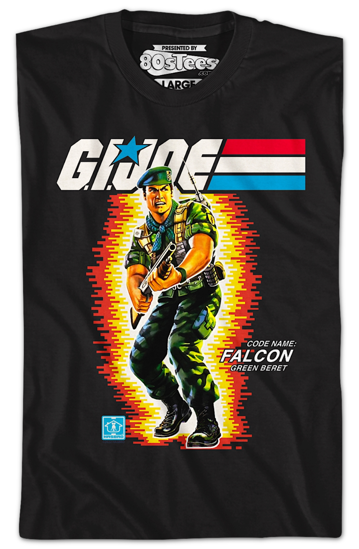 Box Art Falcon GI Joe T-Shirt