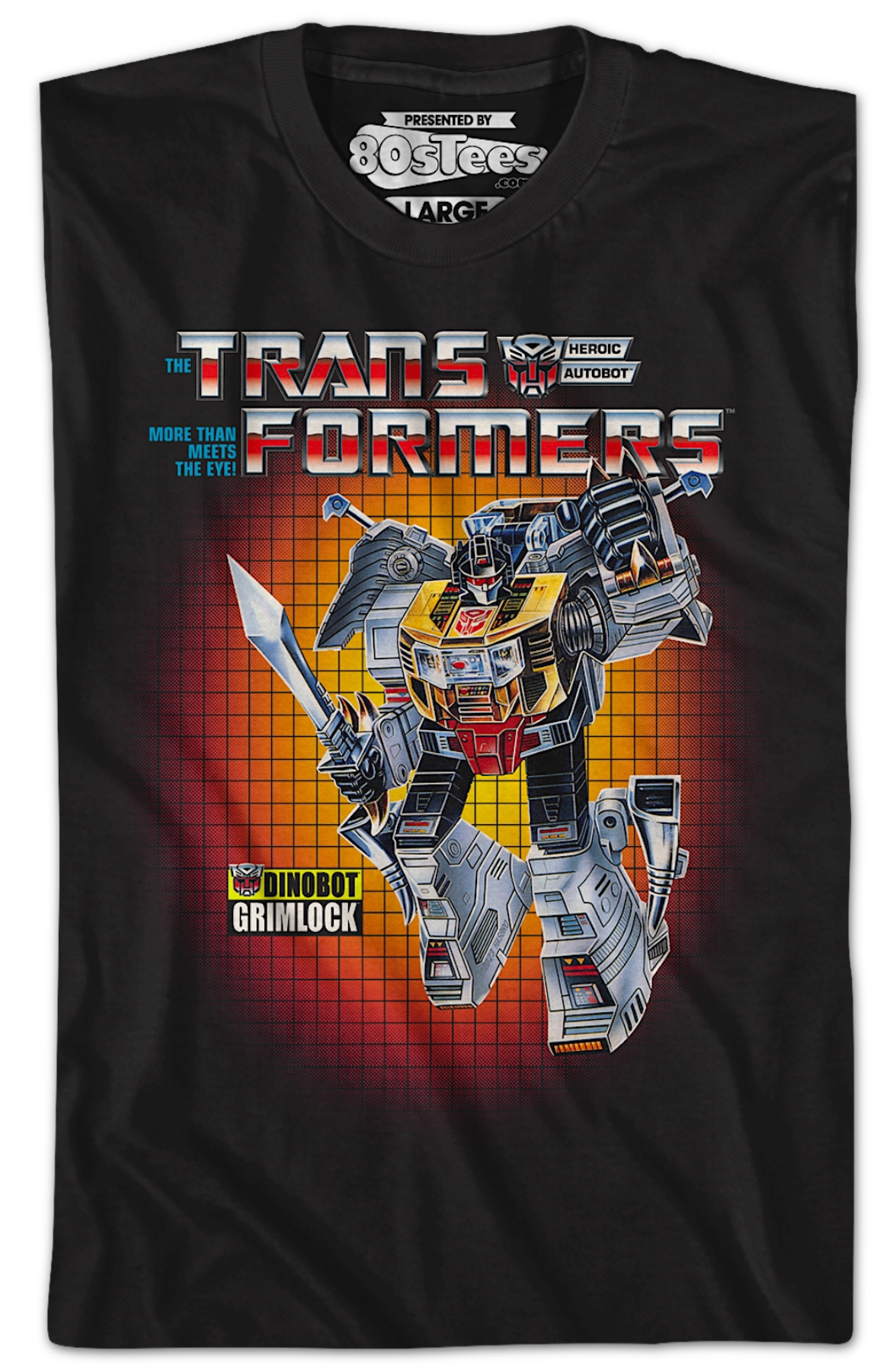 Box Art Grimlock Transformers T-Shirt